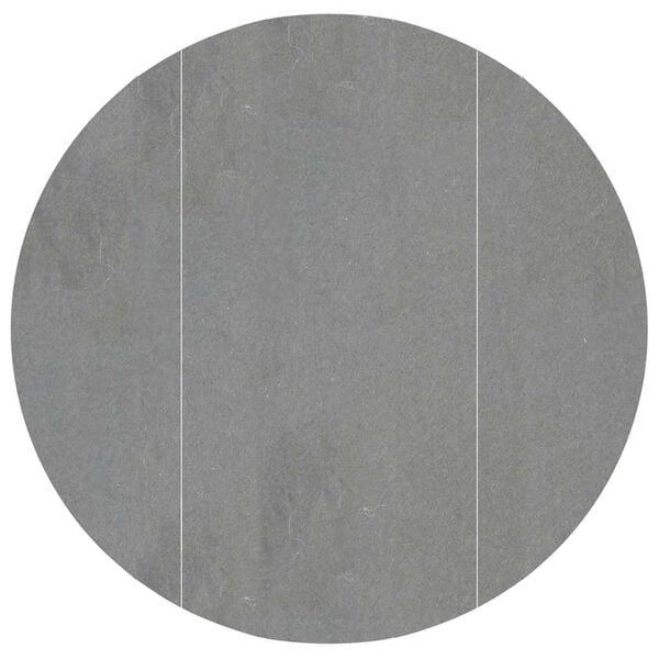 vidaXL Pool-Bodentuch Hellgrau &Oslash;306 cm Polyester Geotextil