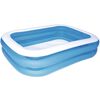 Bestway Schwimmbecken Rechteckig 211x132x46 cm Blau