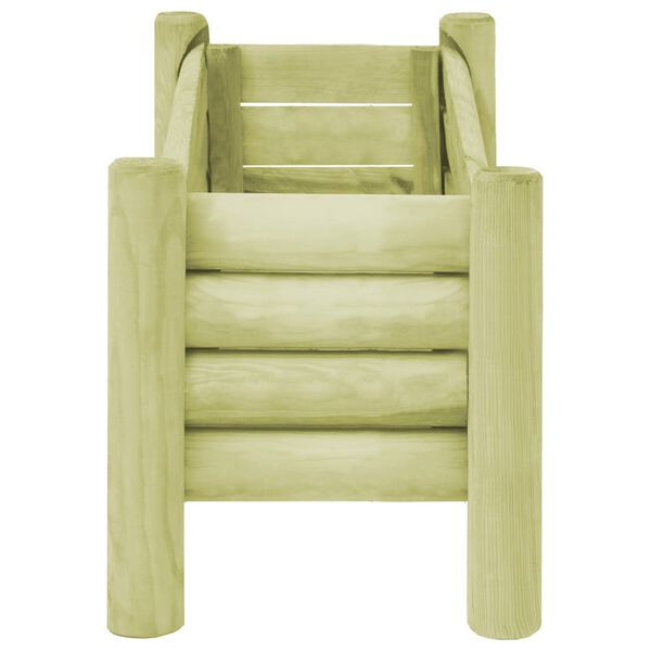 vidaXL Hochbeet Kiefernholz Imprägniert 120x40x42 cm