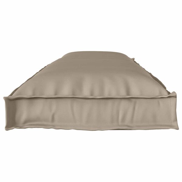 vidaXL Palettenkissenset 2 pcs Taupe 150 x 40 x 8 cm Oxford-Stoff