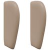 vidaXL Kopfteil Ohr Hellbraun 40 x 23 x 6 cm PVC