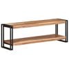 vidaXL TV-Schrank 120x30x40 cm Massivholz Akazie