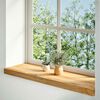 vidaXL Fensterb&auml;nke 2 Stk. Hellbraun 90x25x2 cm Massivholz Eiche