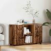 vidaXL Sideboard mit Regal Altholz 88,5 x 30,5 x 55,5 cm Holzwerkstoff