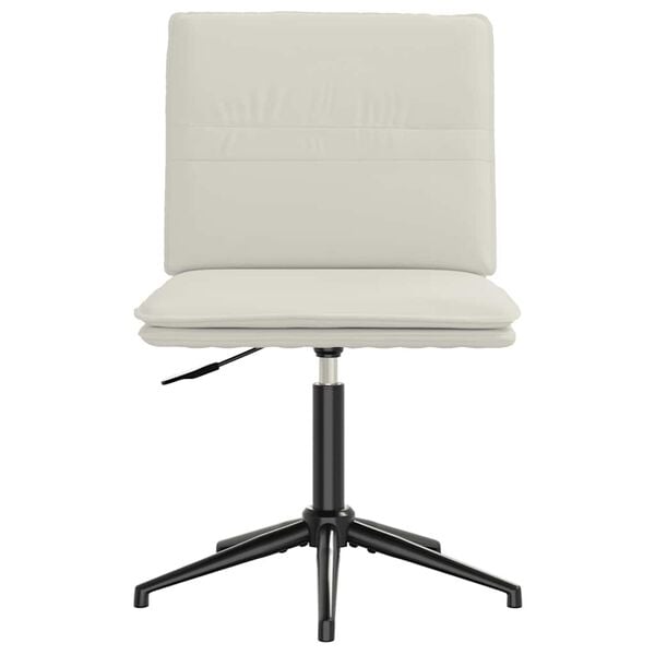 vidaXL Esszimmerstuhl Creme Samt