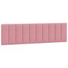 vidaXL Kopfteil-Kissen "Hanko" Rosa 180 cm Samt