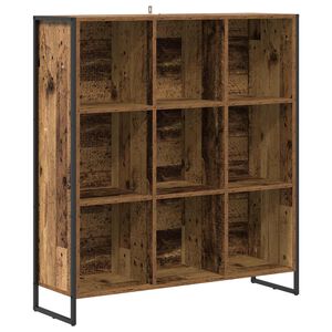 vidaXL B&uuml;cherregal 99,5 x 30 x 108,5 cm Holzwerkstoff Altholz
