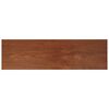 vidaXL Fensterbank Braunes Holz 140 x 45 x 4,5 cm PVC