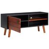 vidaXL TV-Schrank 110x35x50 cm Massivholz Akazie und MDF