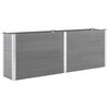 vidaXL Garten-Hochbeet 250 x 50 x 91 cm WPC Grau