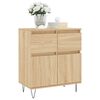 vidaXL Sideboard Sonoma-Eiche 60x35x70 cm Holzwerkstoff