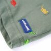 Kinder-Kurzarmshirt Khaki 128