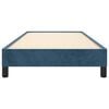 vidaXL Bettgestell ohne Matratze Dunkelblau 80x200 cm Samt