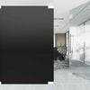 vidaXL Statisches Fensterfolie Schwarz 60 x 2000 cm PVC