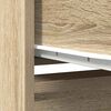 vidaXL Schrank mit Schublade Sonoma-Eiche 55,5x34x119,5 cm