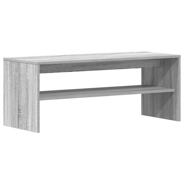 vidaXL TV-Schrank Grau Sonoma 100x40x40 cm Holzwerkstoff