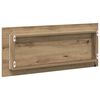 vidaXL Spiegel Artisan-Eiche 90 x 8,5 x 37 cm Holzwerkstoff