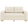 vidaXL Loveseat-Sofa Leinen 160x77x82 cm