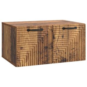vidaXL Wandmontierter TV-Schrank Altholz 59,5 x 41 x 30 cm