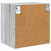 vidaXL H&auml;ngeschrank Graues Sonoma 40 x 29,5 x 40 cm Holzwerkstoff