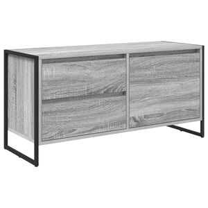 vidaXL TV-Schr&auml;nk Graues Sonoma 100 x 36 x 49.5 cm Holzwerkstoff
