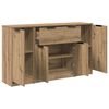 vidaXL Sideboard mit Schubladen 3 pcs Artisan-Eiche Holzwerkstoff