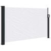 vidaXL Seitenmarkise Ausziehbar Wei&szlig; 120x500 cm