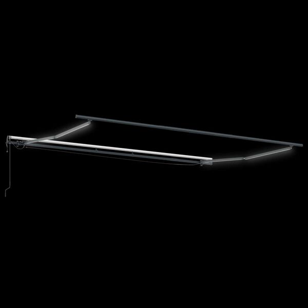 vidaXL Markisenstoff mit Schwarz 450 x 300 cm Polyester