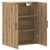 vidaXL Wandschrank Artisan-Eiche 69,5x34x90 cm