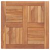 vidaXL Tischplatte Massivholz Teak 60&times;60&times;2,5 cm