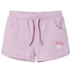 Kindershorts mit Kordelzug Lila 116