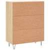 vidaXL Sideboard Sonoma-Eiche 69,5x34x90 cm Holzwerkstoff