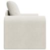 vidaXL Schlafsofa Creme 98 x 71 x 83 cm Samt