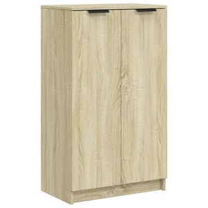 vidaXL Schuhschrank Sonoma-Eiche 59x35x100,5 cm Holzwerkstoff