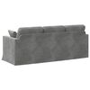 vidaXL Sofa Dunkelgrau Gesamtabmessungen: 198 x 78 x 80 cm (B x T x H)