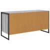 vidaXL TV-Schr&auml;nk Graues Sonoma 100 x 36 x 49.5 cm Holzwerkstoff