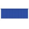 vidaXL Au&szlig;enrollo 400x140 cm Blau HDPE