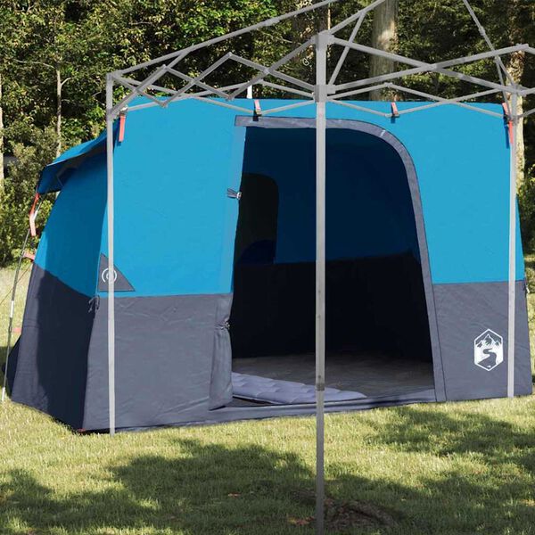 vidaXL Innenzelt mit Dach mit Speicher Blau 280 x 220 x 176 cm Taft
