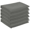 vidaXL Tischdecke 5 stk. Rechteckig Hellgrau 140 x 260 cm