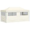 vidaXL Party-Zelt Creme 291 x 580 x 315 cm Oxford-Stoff