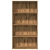 vidaXL B&uuml;cherregal Artisan-Eiche 80x30x152 cm Holzwerkstoff