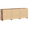 vidaXL LED-Sideboard Altholz 181 x 37 x 67 cm Holzwerkstoff