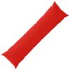 vidaXL Kissen mit Kissen HEERLEN Rot 40 x 145 cm Polyester