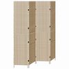 vidaXL Raumteiler Beige 195 x 200 cm Poly-Rattan