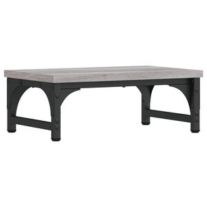 vidaXL Monitorst&auml;nder Grau Sonoma 37x23x14 cm Holzwerkstoff