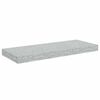 vidaXL Schweberegale 2 Stk. Betongrau 60x23,5x3,8 cm MDF