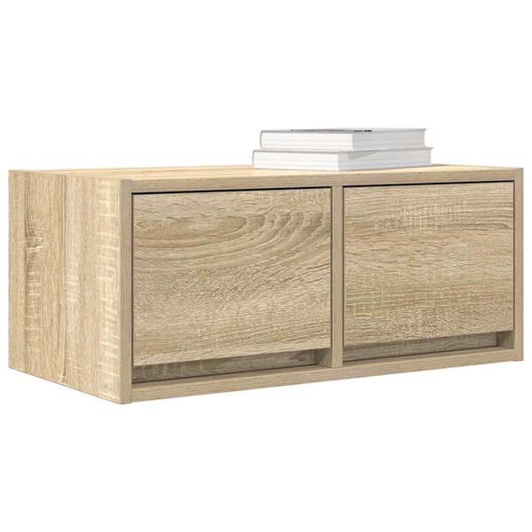 vidaXL TV-Schr&auml;nke 2 Stk. Sonoma-Eiche 60x31x25,5 cm Holzwerkstoff