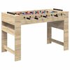 vidaXL Tischfu&szlig;balltisch Sonoma-Eiche 125 x 60,5 x 80 cm Holzwerkstoff