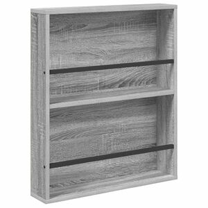 vidaXL Magazinregal Graues Sonoma 60 x 12 x 70 cm Holzwerkstoff