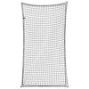 vidaXL Anh&auml;ngernetz mit Gummiseil Schwarz 4,5x2,5 m PP
